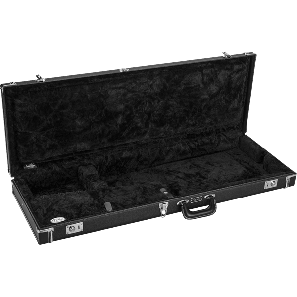 Classic Series Wood Case - Stratocaster/Telecaster Black - Cases & Bags by Fender at Muso's Stuff