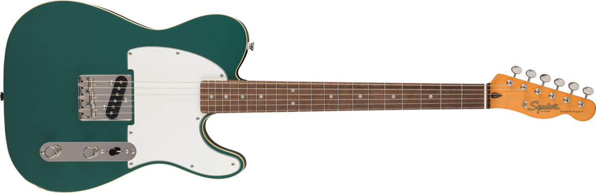 Classic Vibe Custom Esquire Laurel Fingerboard Parchment Pickguard Sherwood Green