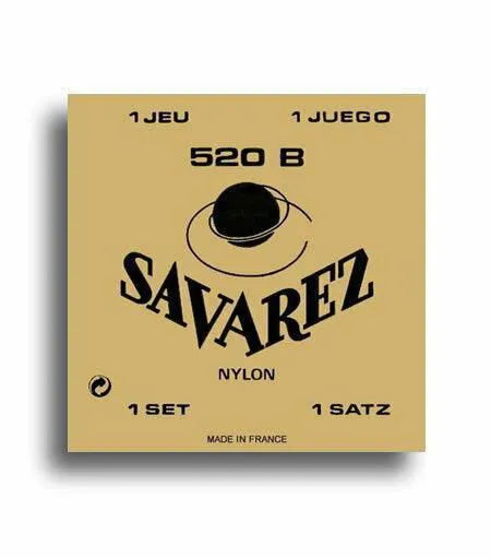 Savarez Low Tension Classical Guitar String Set Traditional