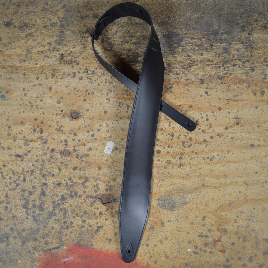 Colonial Leather 3.5 inch Guitar Strap Foam Backed - BAFP35
