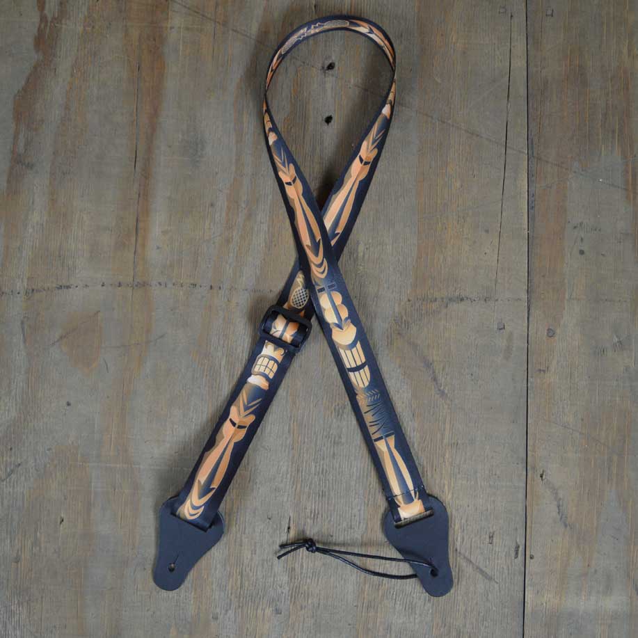 Colonial Leather Ukulele Strap Totem - DSUKE-TOTE