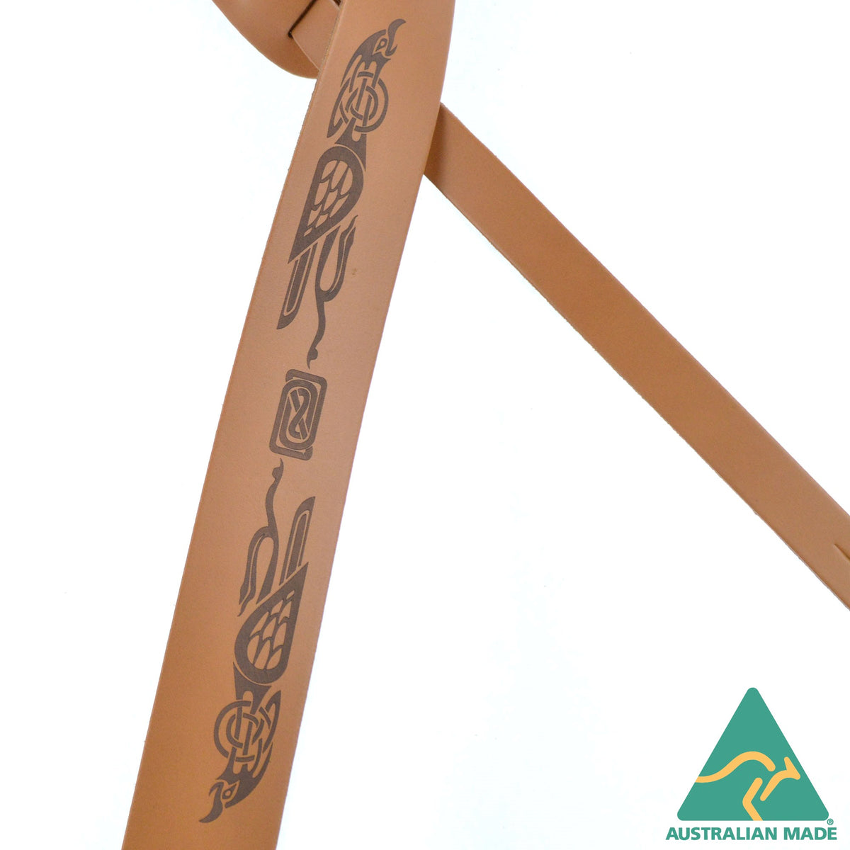 Colonial Leather Laser Etched Leather - Aztec Phoenix - LEPS-AZPHO