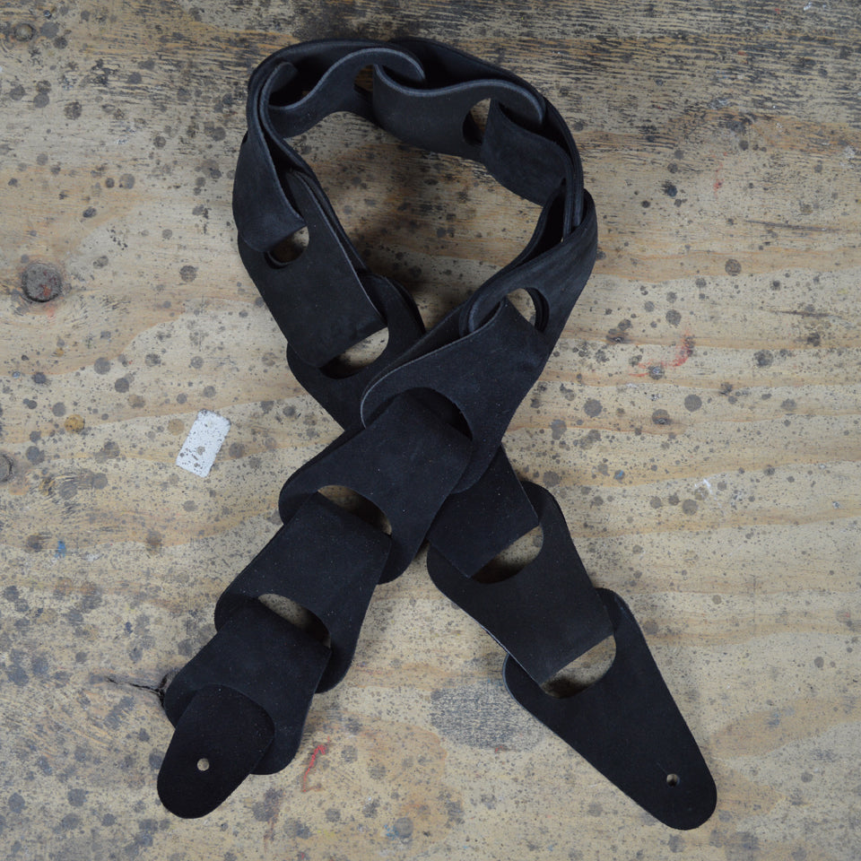 Colonial Leather Guitar Strap Link Suede - LINKSUEDE