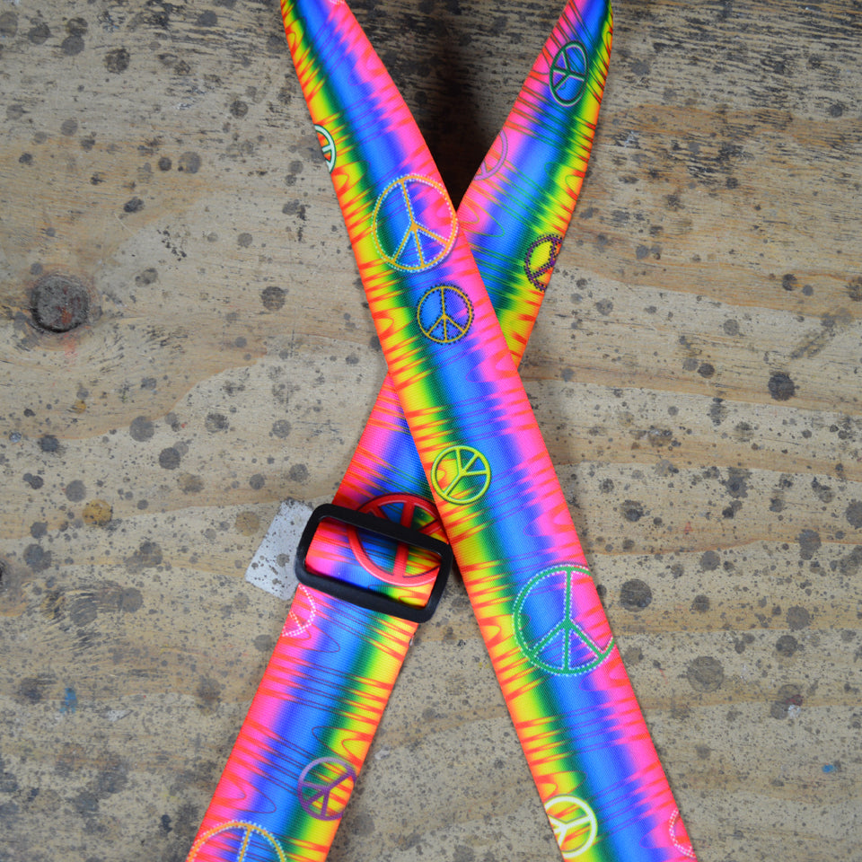 Colonial Leather Peace Rainbow Strap - PEARAI