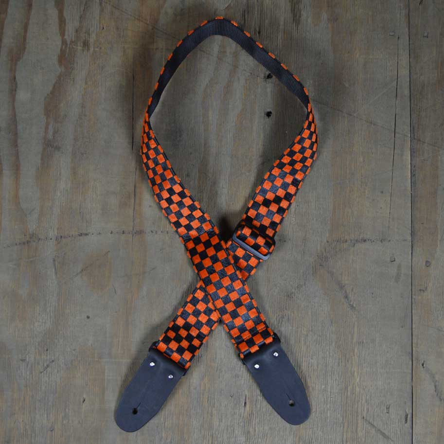 Colonial Leather Checker Ragstrap - RSC-OR