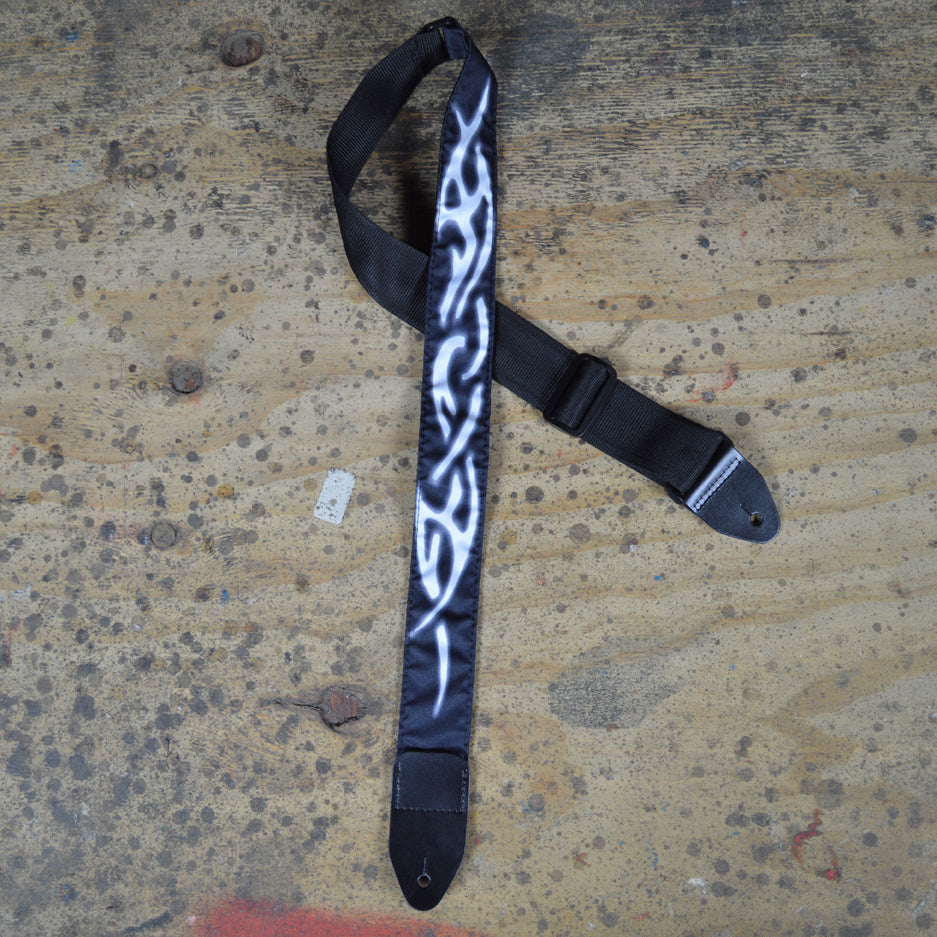 Colonial Leather Guitar Strap Celtic White - TSCELTW