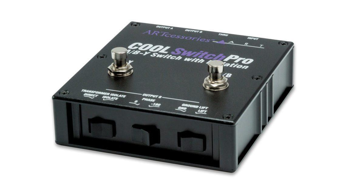 CoolSwitchPro – Isolated A/B-Y Switch - Guitar - Effects Pedals by ART at Muso's Stuff