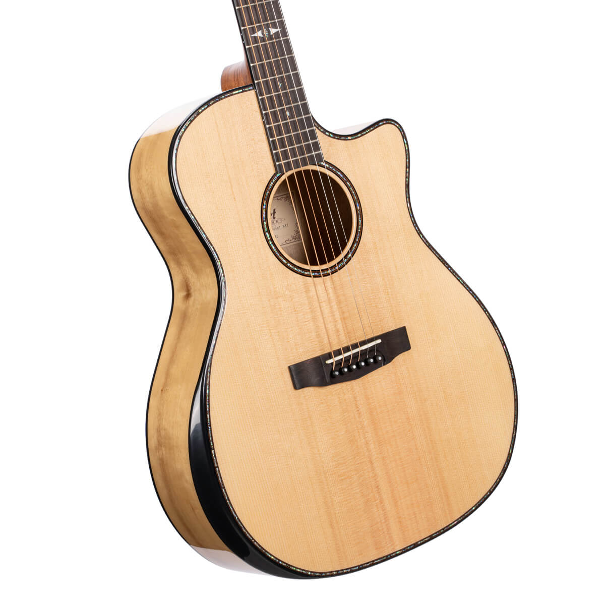 CORT GA-MY CW BEVEL. SOLID SITKA SPRUCE TOP. NAT GLOSS. LR BAGGS.