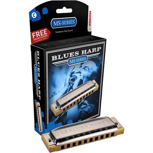 D Harmonica Diatonic 10 Hole 20 Reed New Box - Harmonicas by Hohner at Muso's Stuff