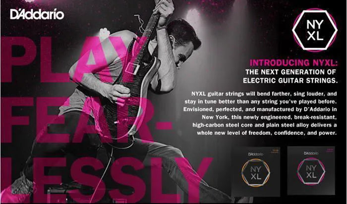 D'Addario NYXL1149 11–49 Electric Guitar Strings