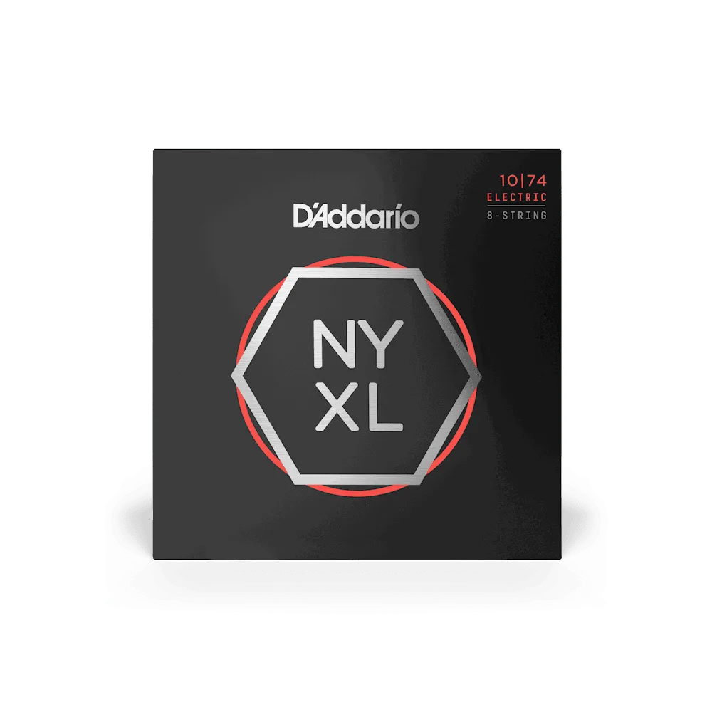 D'Addario NYXL1074 10–74 8-String Electric Guitar Strings