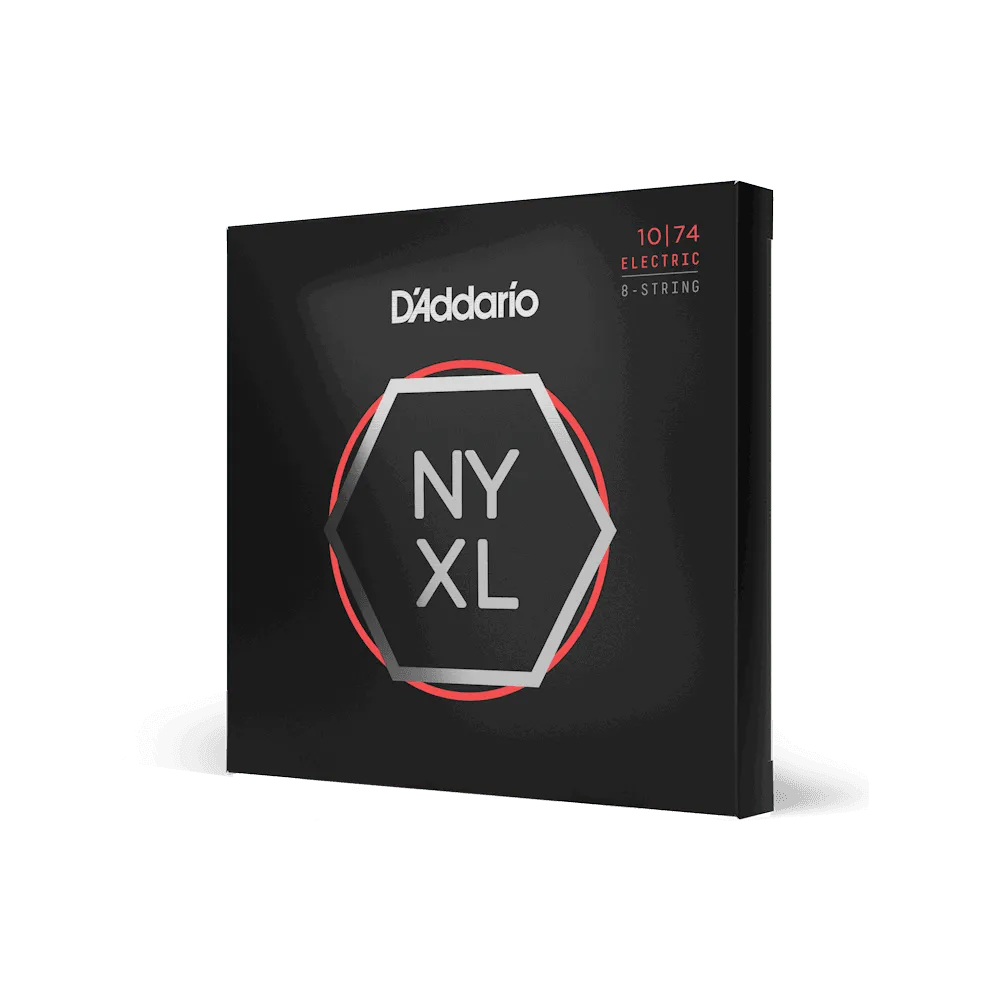 D'Addario NYXL1074 10–74 8-String Electric Guitar Strings