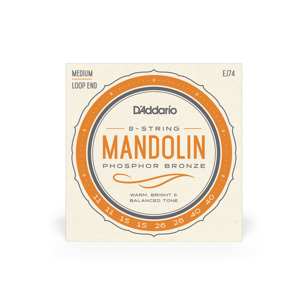 Daddario - Set Mandolin Phos Brz Med - Strings - Mandolin by DAddario at Muso's Stuff