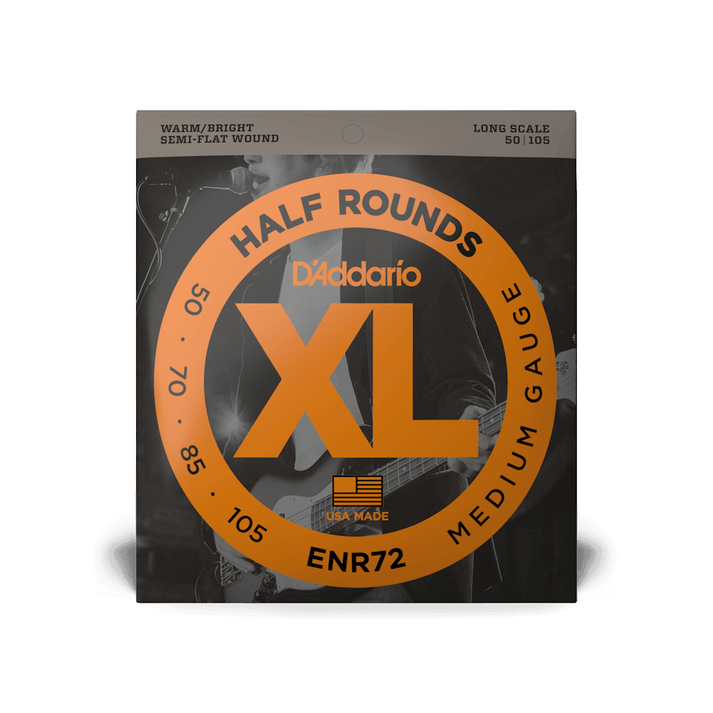 Daddario XL Half Rounds Med -long scale - Strings - Bass by DAddario at Muso's Stuff