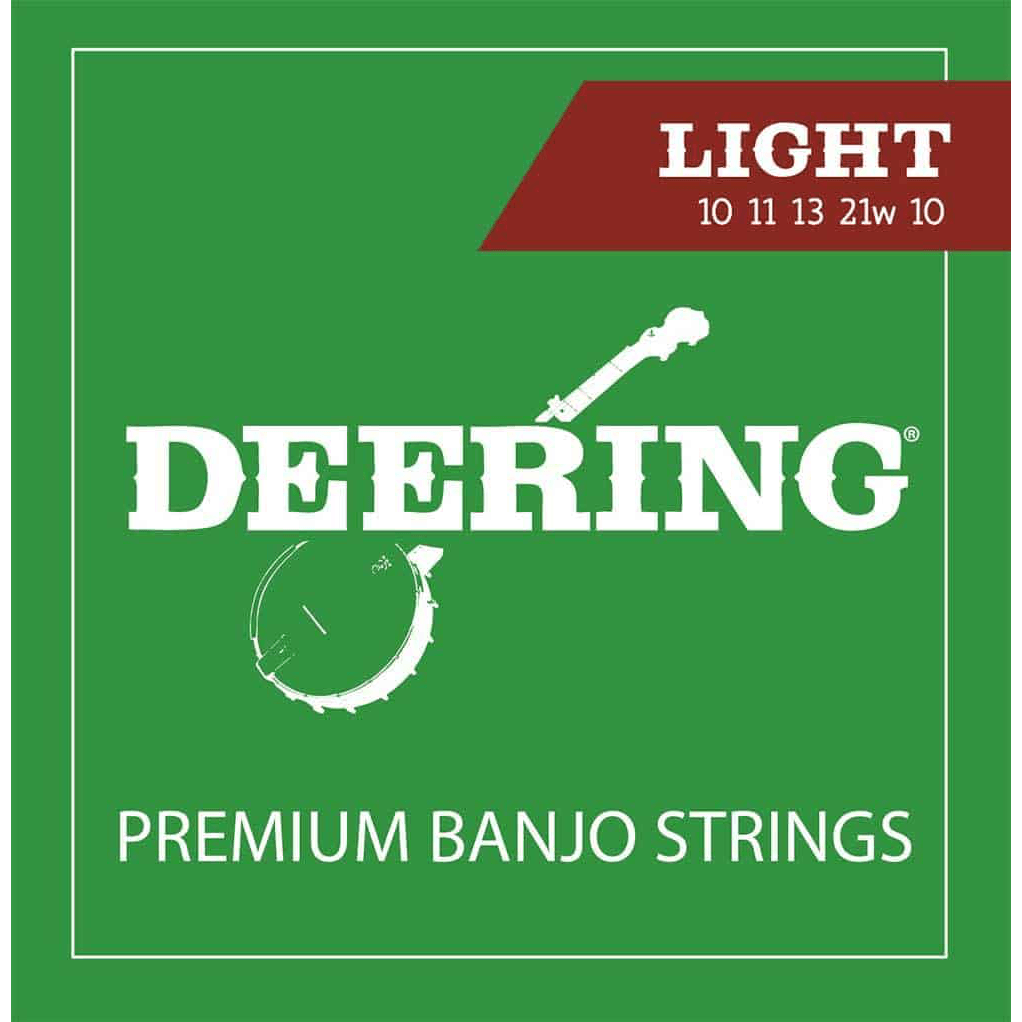 Deering Banjo Strings - Light - 10 11 13 21W 10 - Strings - Banjo by Deering at Muso's Stuff
