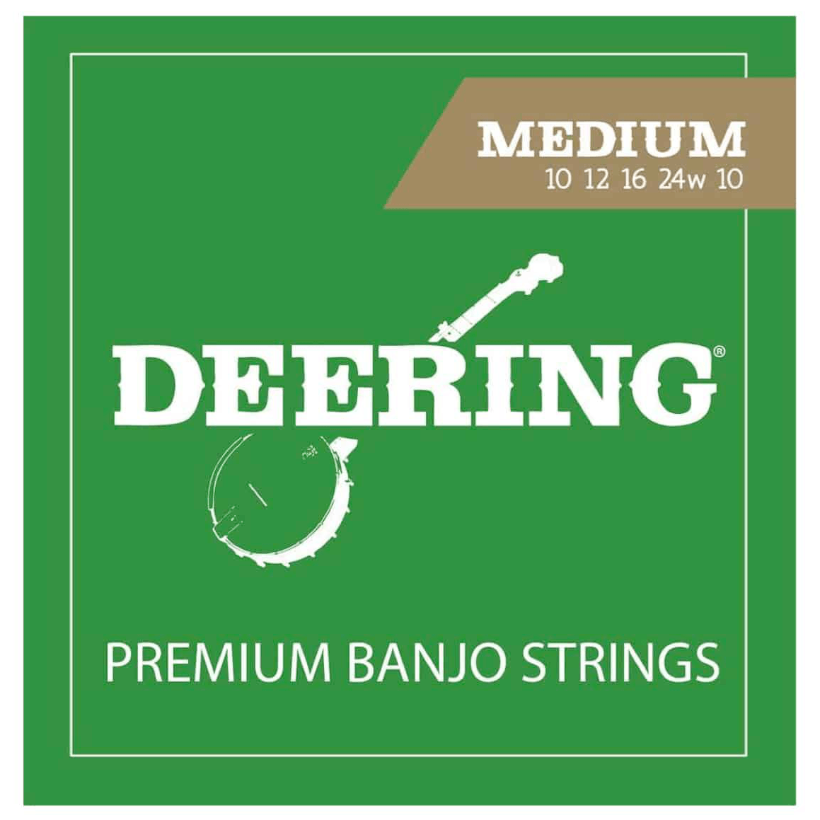 Deering Banjo Strings - Medium - 10 12 16 24W 10 - Strings - Banjo by Deering at Muso's Stuff