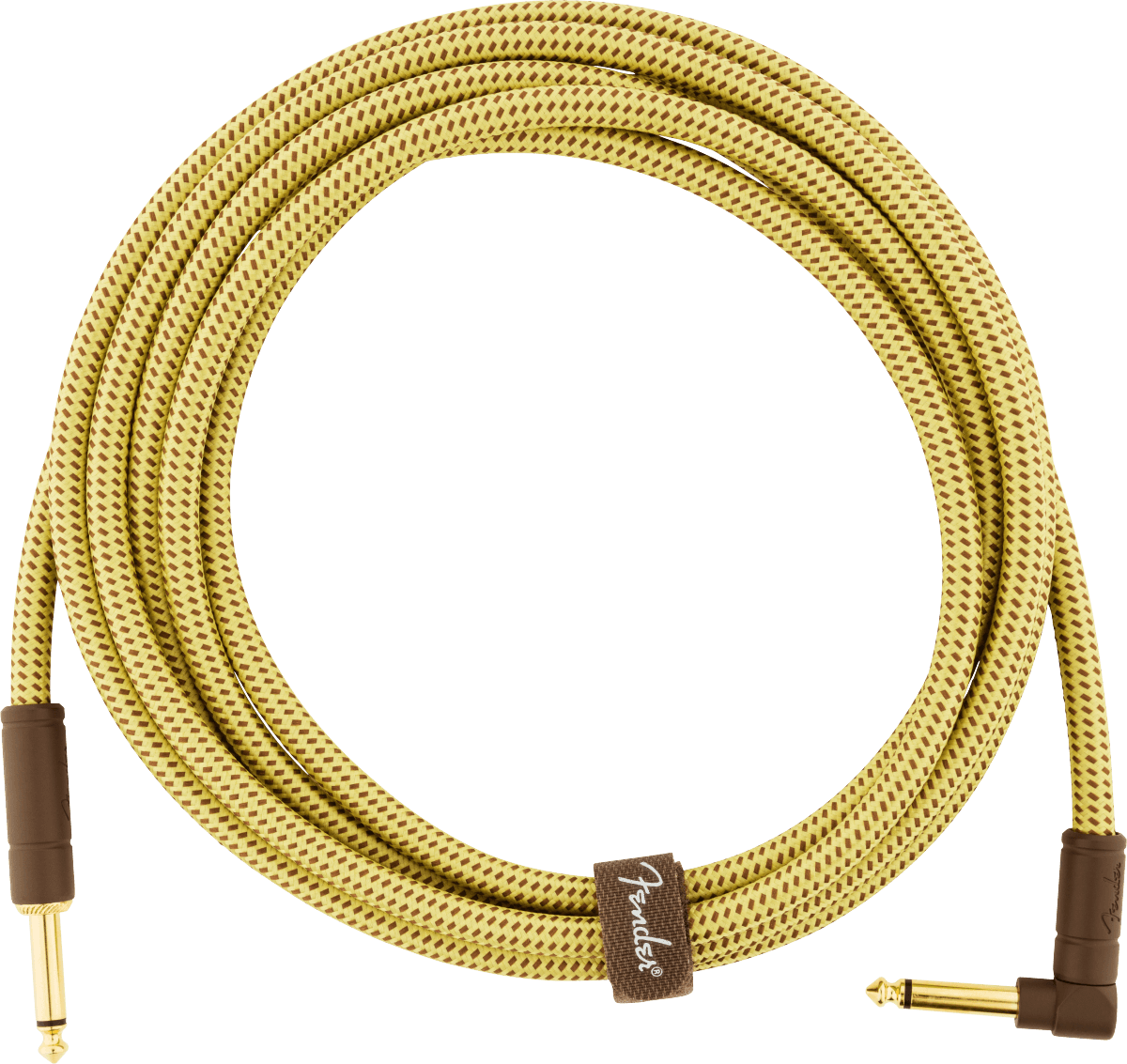Deluxe Series Instrument Cable Straight/Angle 10 Tweed - Muso's Stuff