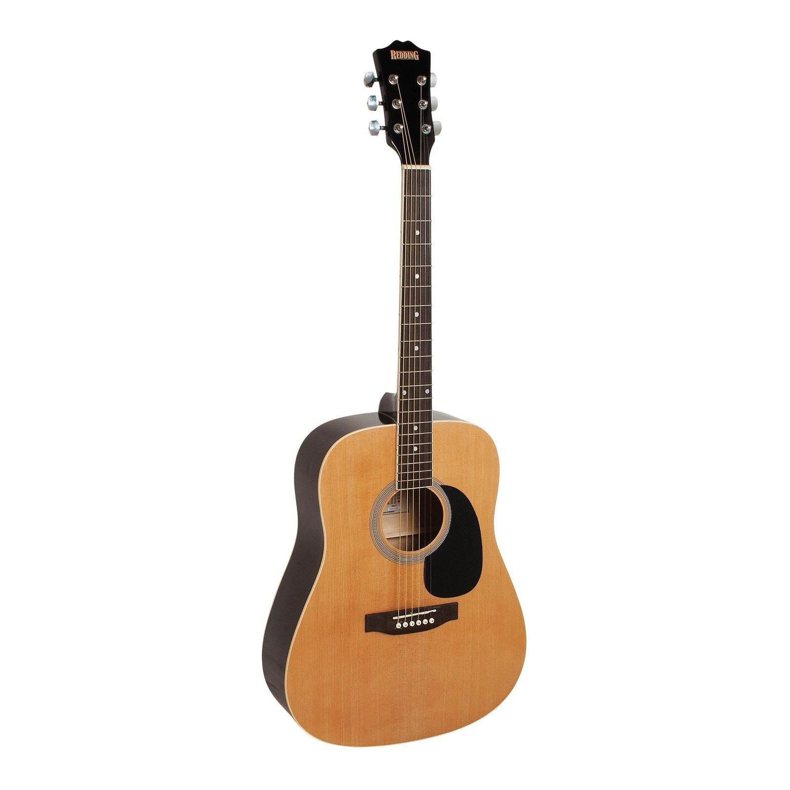 Dreadnought Steel String Acoustic Natural Gloss - Guitars - Acoustic by Redding at Muso's Stuff