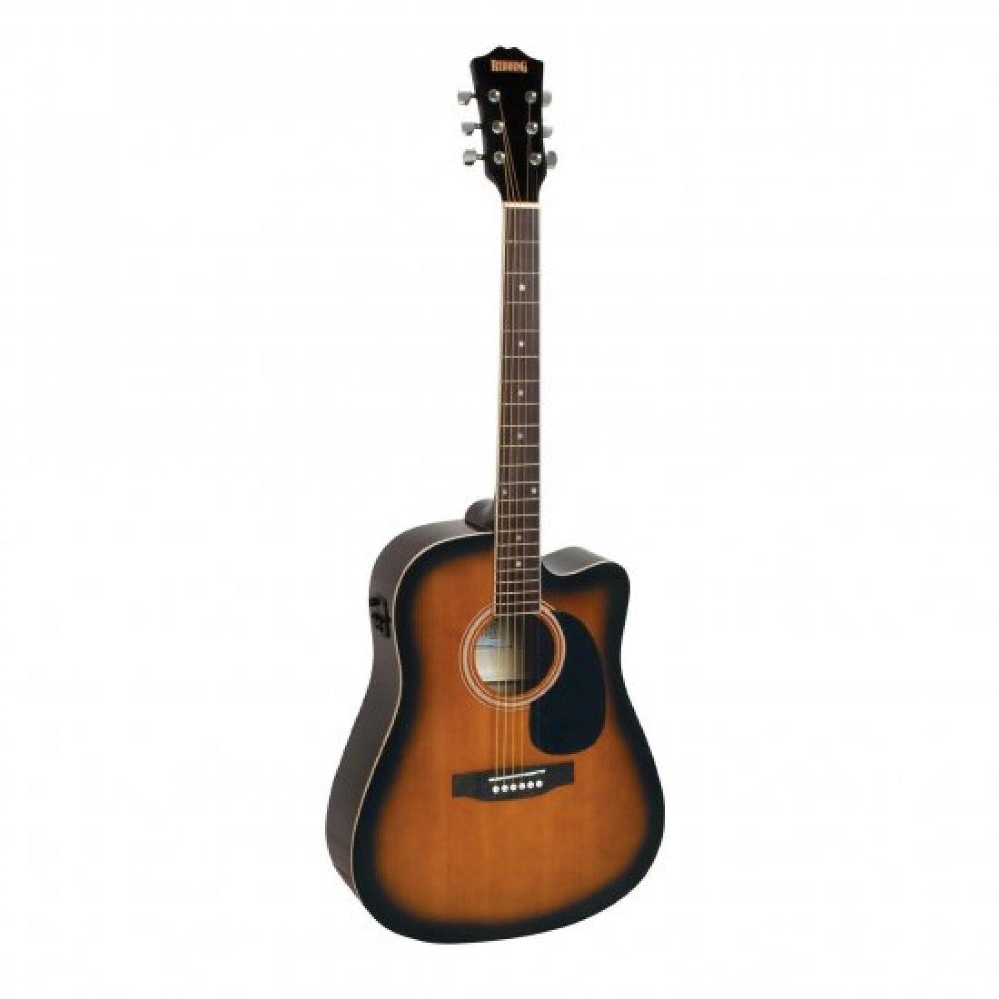 Dreadnought Steel String A/E Tobacco Sunburst - Guitars - Acoustic by Redding at Muso's Stuff