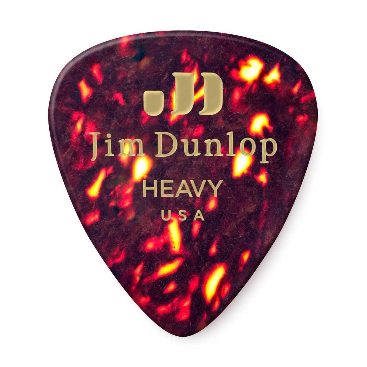 Dunlop Player Pack Gen Celluloid Heavy - Guitars - Picks by Dunlop at Muso's Stuff