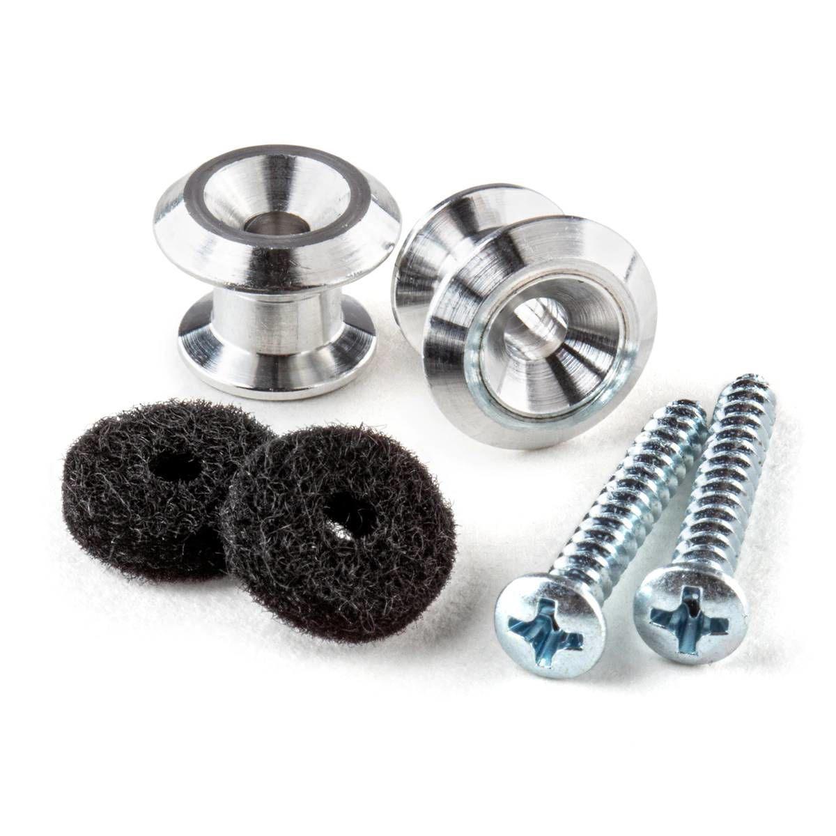 Dunlop Strap Buttons Aluminium - Guitars - Parts and Accessories by Dunlop at Muso's Stuff