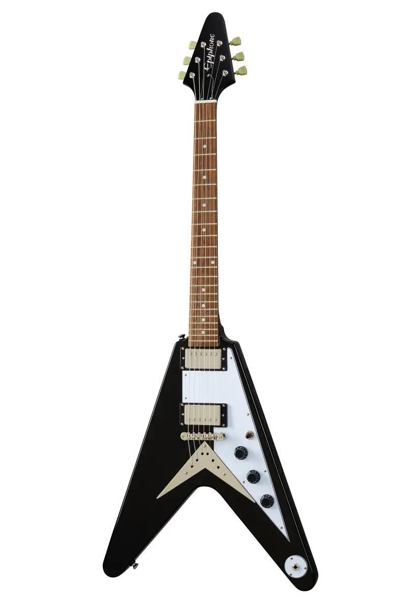 Epiphone Flying V Ebony - Guitars - Electric by Epiphone at Muso's Stuff