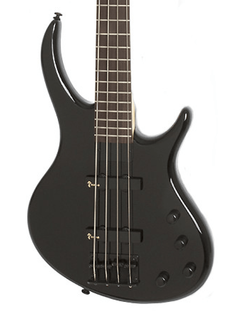 Epiphone Toby Standard IV Bass Ebony - Guitars - Electric by Epiphone at Muso's Stuff