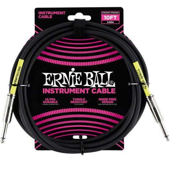 Ernie Ball Ultraflex 10ft Straight Cable - Accessories - Cables & Adaptors by Ernie Ball at Muso's Stuff