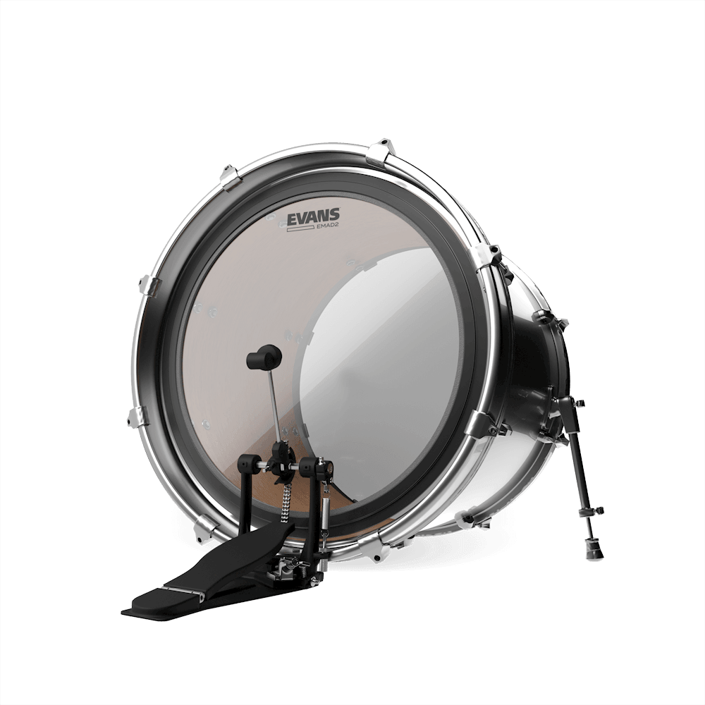 Evans - 16 Inch Emad Bass Batter Clear - Drums & Percussion - Drum Heads by EVANS at Muso's Stuff