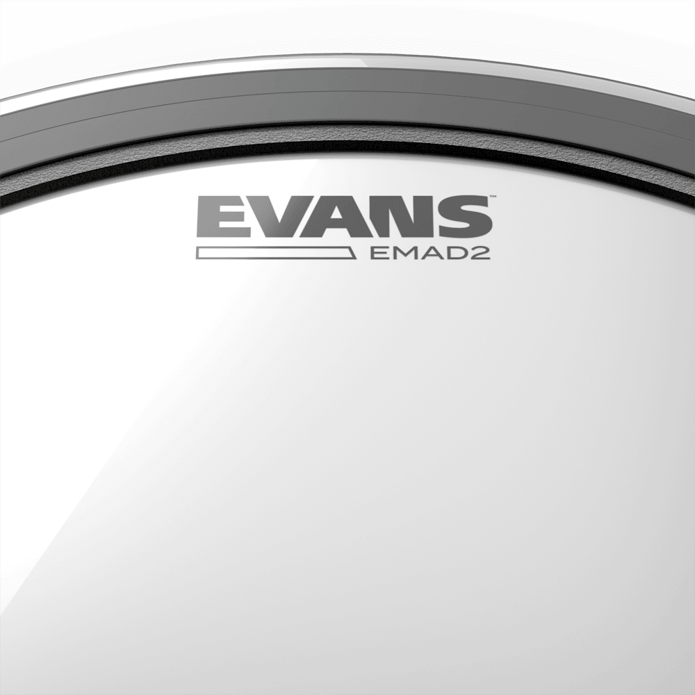 Evans - 16 Inch Emad Bass Batter Clear - Drums & Percussion - Drum Heads by EVANS at Muso's Stuff