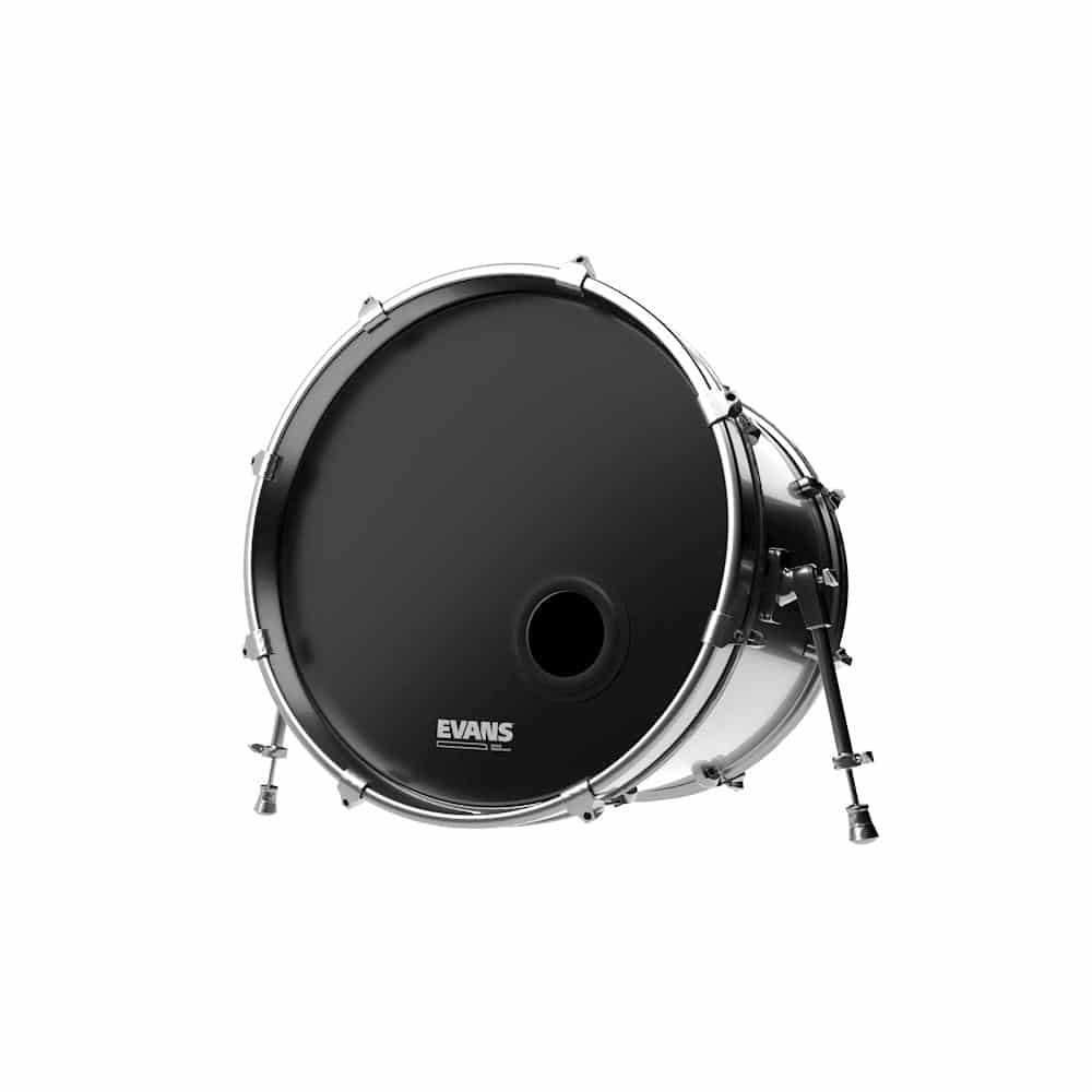 Evans - 20 Inch Bass Drum Resonant Black - Drums & Percussion - Drum Heads by EVANS at Muso's Stuff
