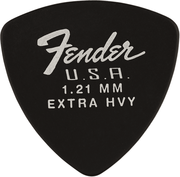 Fender 346 Duratone 1.21 12 Pack - Guitars - Picks by Fender at Muso's Stuff