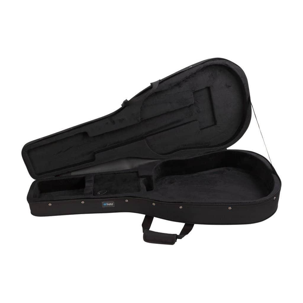 Fretz Shaped Dreadnought Acoustic Guitar Polyfoam Case (Black) - Guitars - Parts and Accessories by Fretz at Muso's Stuff