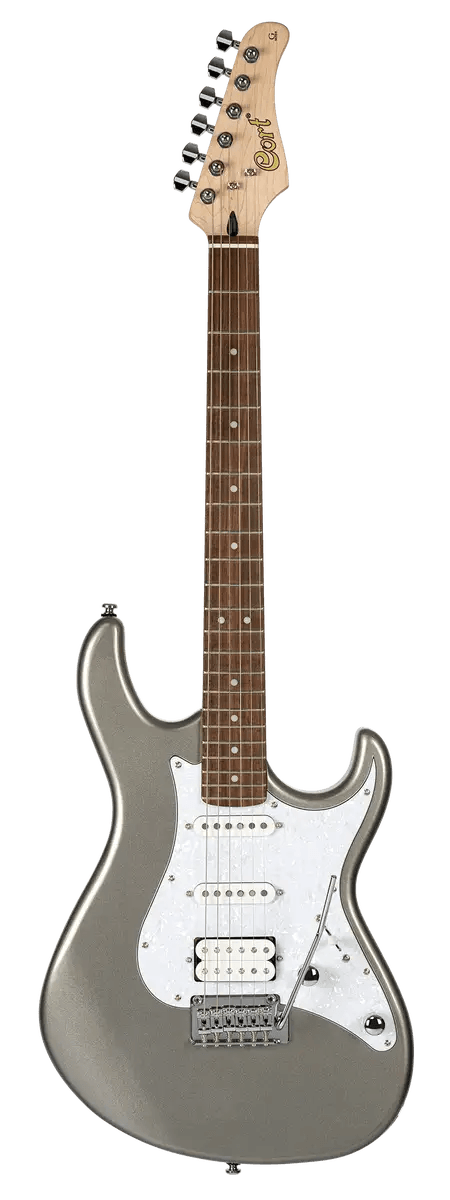 G250 Svm Electric Guitar Silver Metallic - Guitars - Electric by Cort at Muso's Stuff