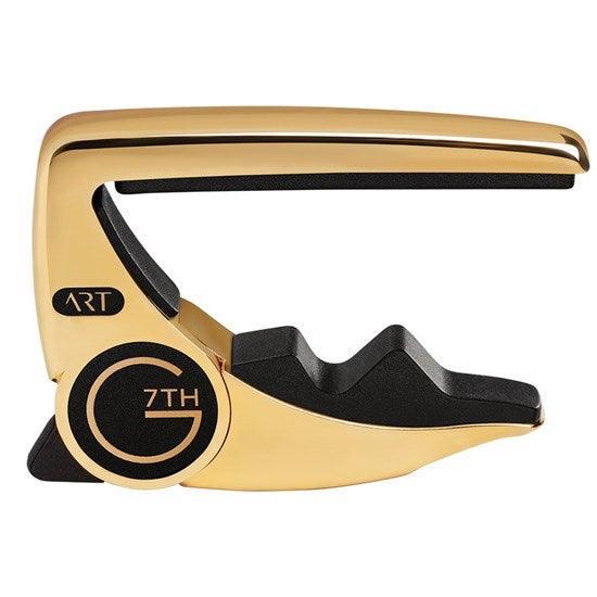 G7 Performance 3 Gold Guitar Capo - Capos by G7th at Muso's Stuff