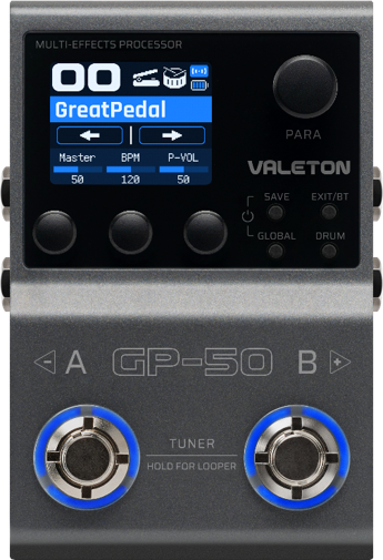 GP-50 Multi-Effects Processor SnapTone & IR Loader