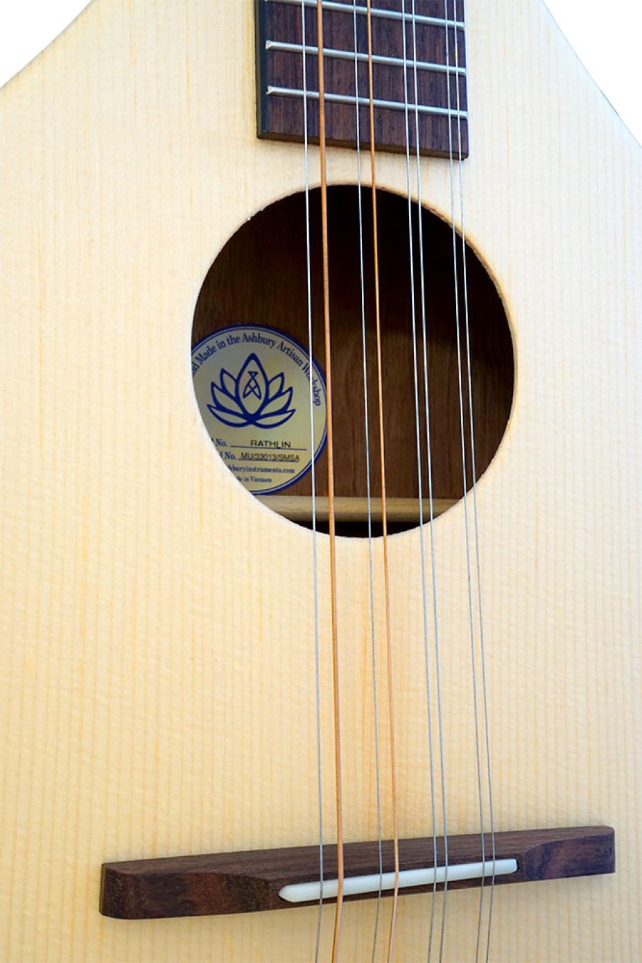 Ashbury Irish Bouzouki Rathlin w/Bag