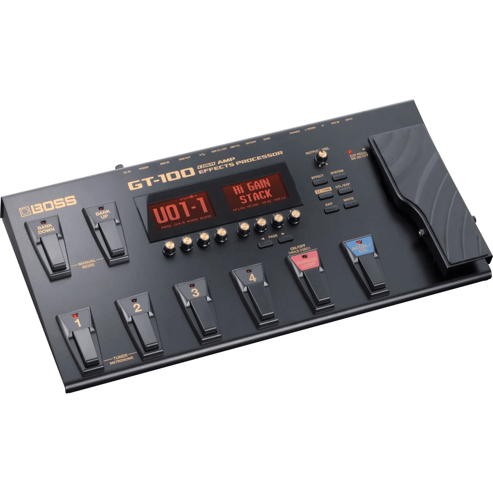GT-100 Amp Effects Processor - Guitar - Effects Pedals by Boss at Muso's Stuff
