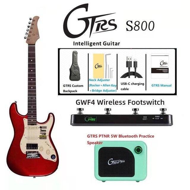 GTRS Itelligent Guitar Package Inc Footswitch Amp and Bag - Guitars - Electric Guitar Pack by Mooer at Muso's Stuff
