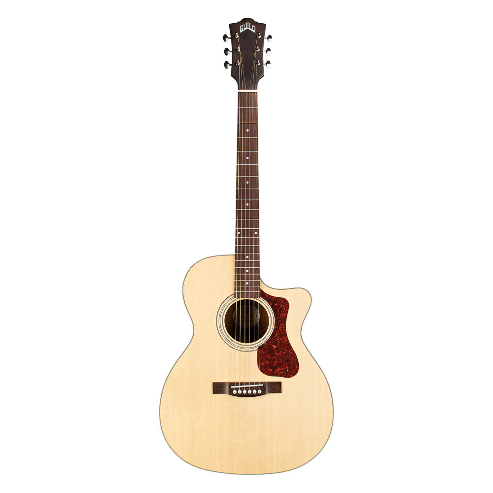 Guild OM-240CE Orchestra A/E Archback Spruce/Mahogany - Guitars - Electro-Acoustic by Guild at Muso's Stuff