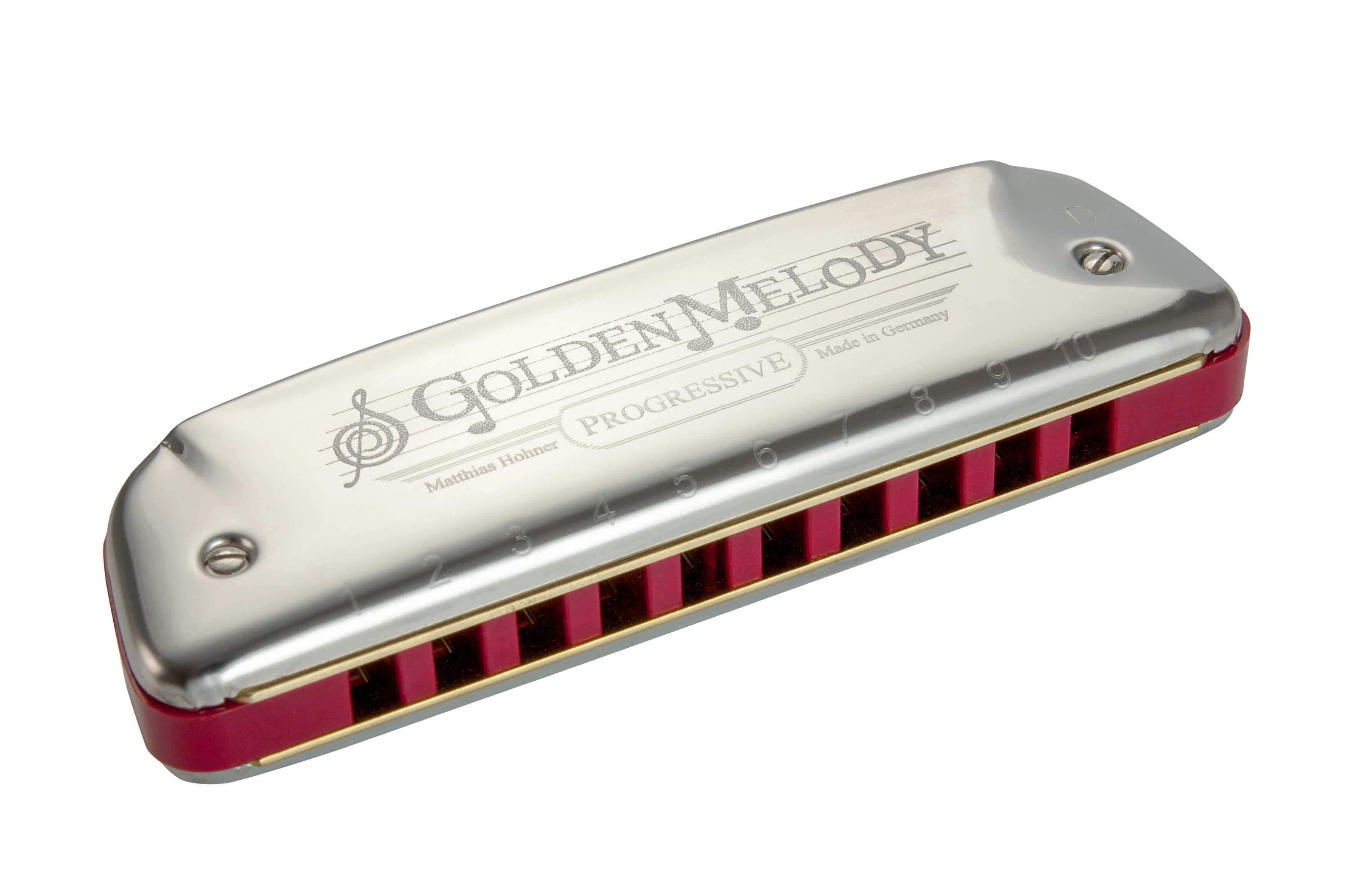 Hohner - Golden Melody G Harmonica 542/20 - Harmonicas by Hohner at Muso's Stuff