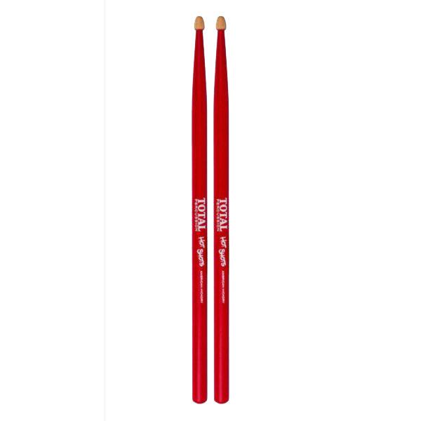 Hot Shots Junior Drum Sticks in Red - Drums & Percussion - Sticks & Mallets by Total Percussion at Muso's Stuff