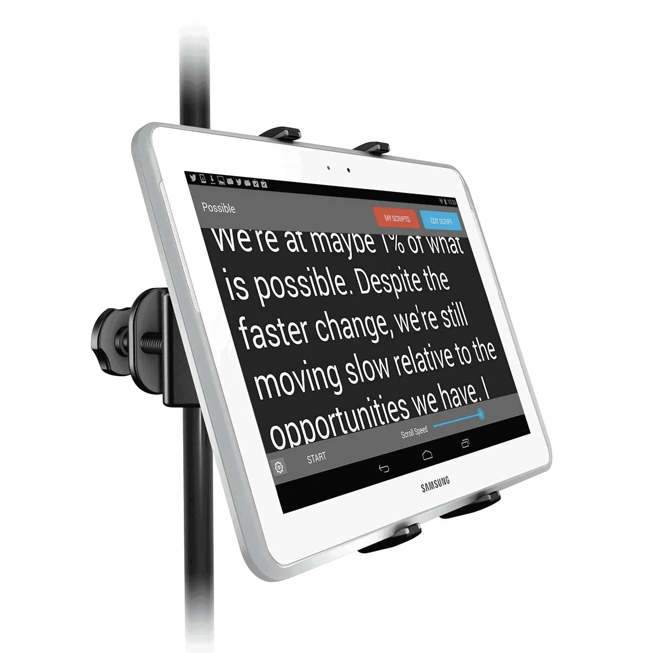 iKlip Xpand Universal Microphone Stand Mount For Tablet--Muso's Stuff 