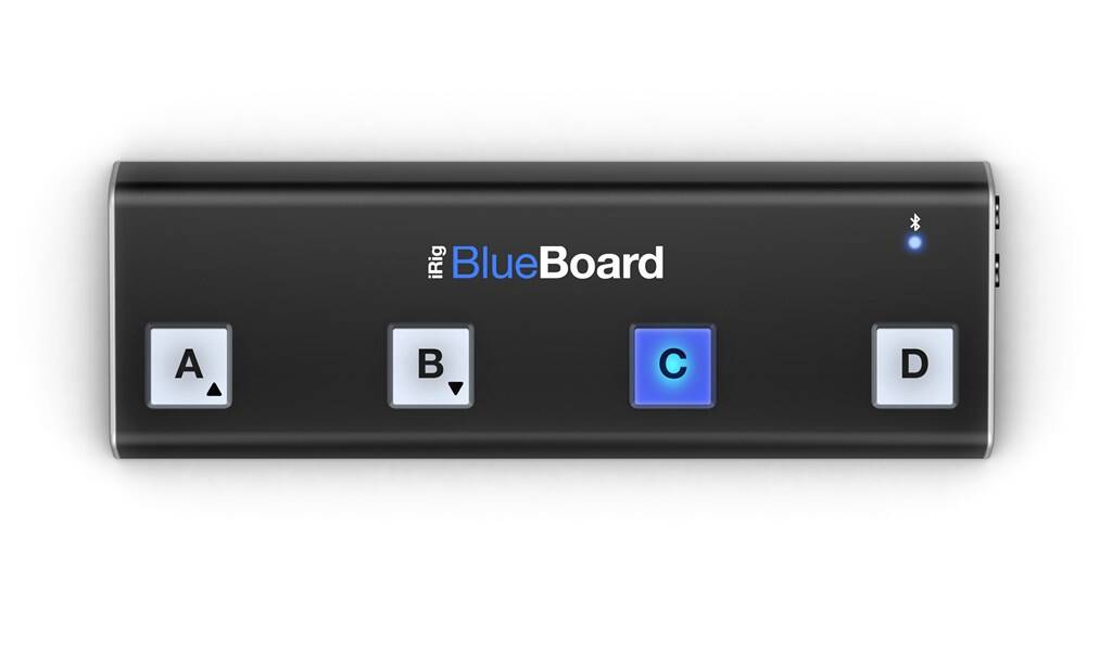 iRig Blueboard Bluetooth Midi Pedalboard--Muso's Stuff 