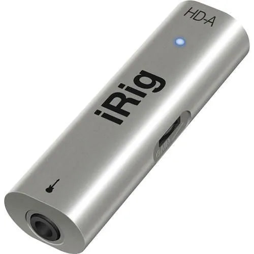 iRig HD-A High Quality Digital Guitar Interface for Android & PC---Muso's Stuff 