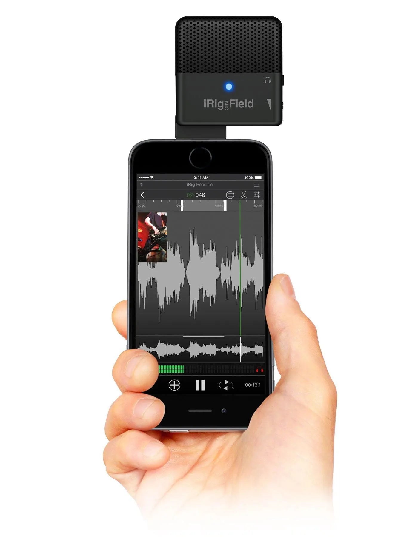 iRig Mic Field- Stereo Digital Field Recording iOS Microphone-Live & Recording - Interfaces-IK Multimedia-Muso's Stuff 