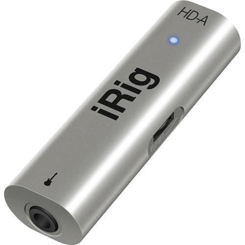 iRig HD-A High Quality Digital Guitar Interface for Android & PC - Live & Recording - Interfaces by IK Multimedia at Muso's Stuff
