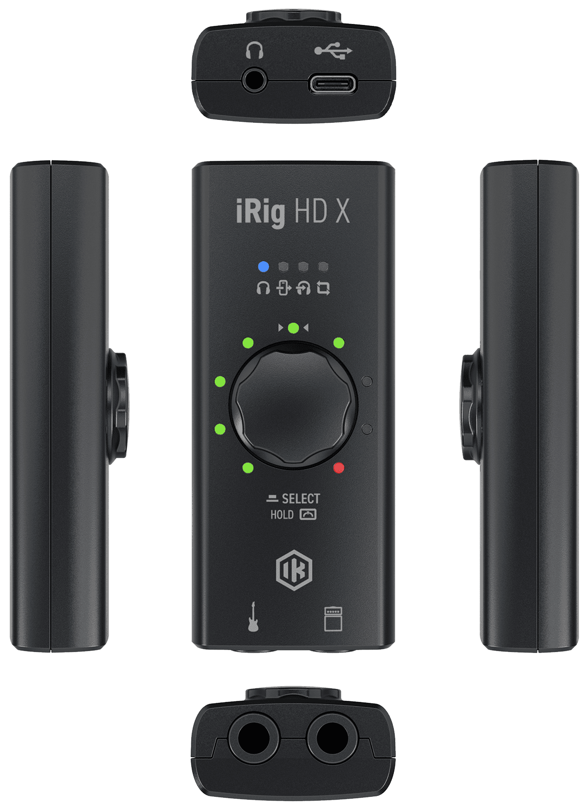 iRig HD X Guitar Interface for iPhone iPad Mac and PC - Live & Recording - Interfaces by IK Multimedia at Muso's Stuff