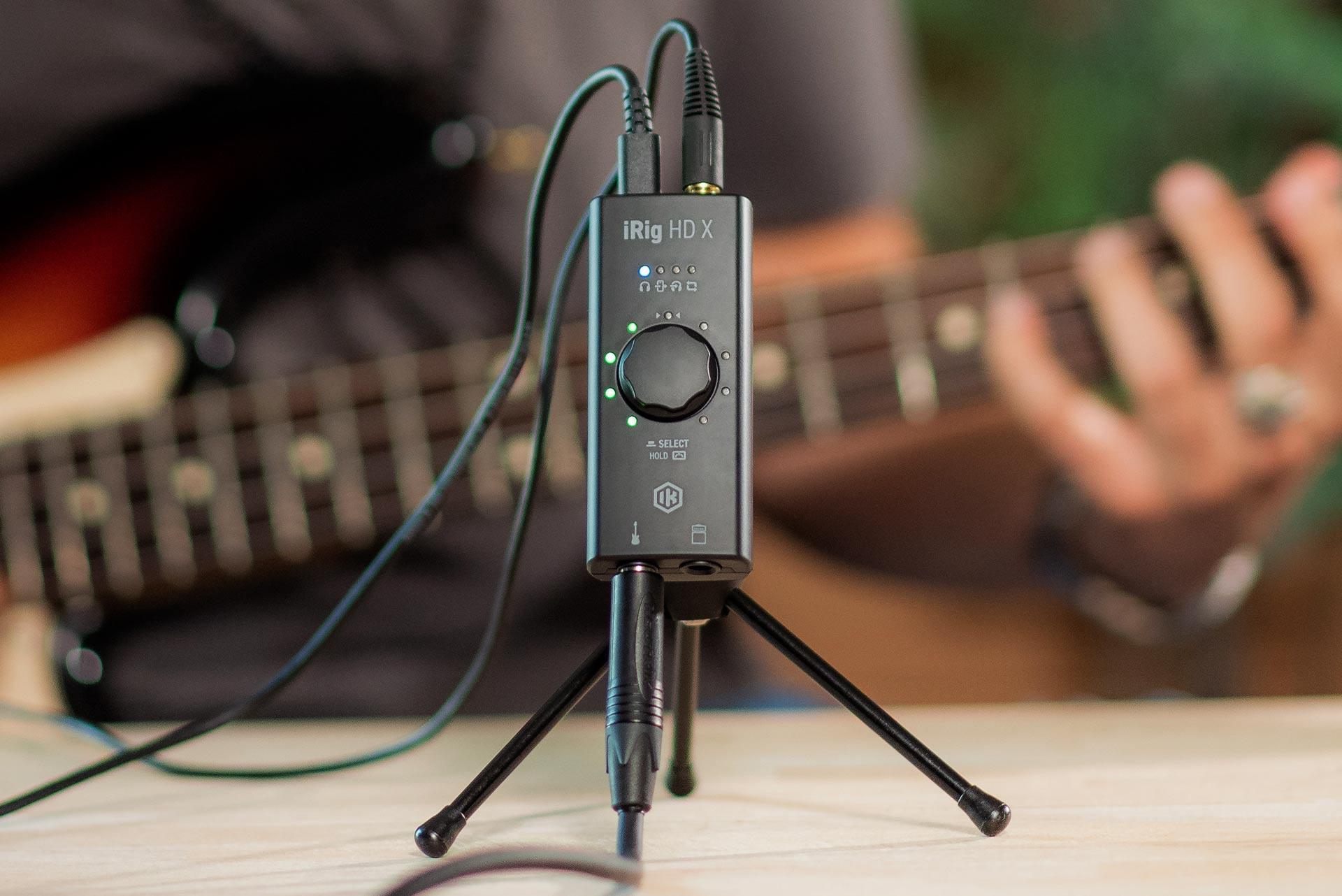 iRig HD X Guitar Interface for iPhone iPad Mac and PC - Live & Recording - Interfaces by IK Multimedia at Muso's Stuff