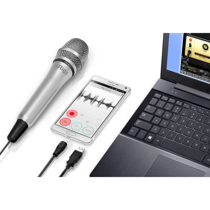 iRig-Mic HD-A Digital Microphone for Android and PC - Live & Recording - Microphones by IK Multimedia at Muso's Stuff